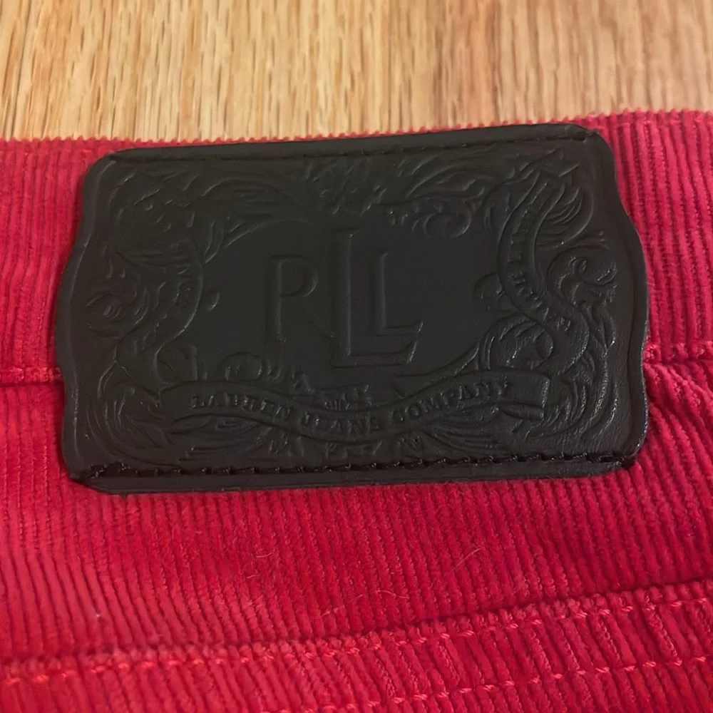 Ralph Lauren Corduroy Classic Straight Pants - Picture 4 of 6